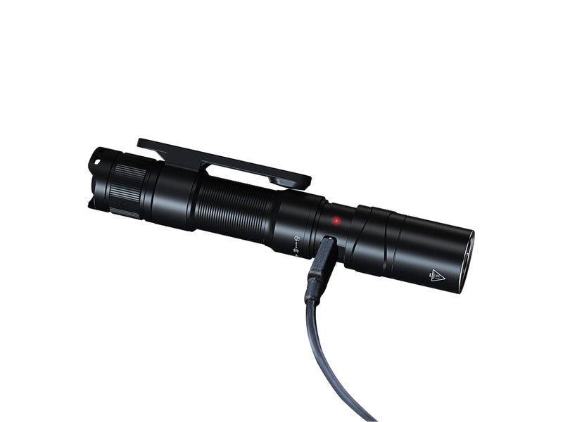 Fenix LD12R EDC Flashlight, 600 Lumen USB-C Rechargeable, AA Compatible, Main and Side Dual LEDs Work Light with Magnetic Clip - Image 2