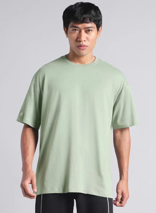 كالت تيشرت جرافيك قصة واسعة