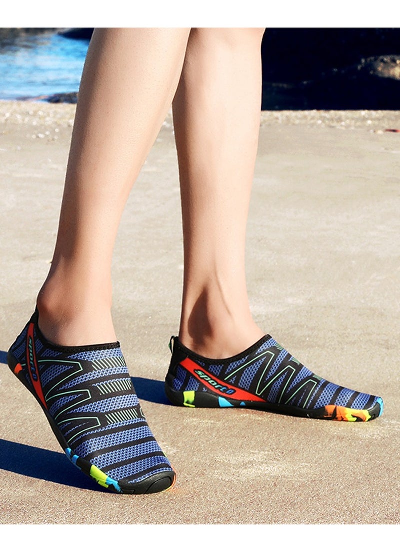 Generic Swimming Shoes For Women and Men Non Slip And Quick-dry Thermoplastic Rubber Sole Beach Water Shoes Socks For Pool Snorkeling Surfing Kayaking Walking Yoga  - Image 4