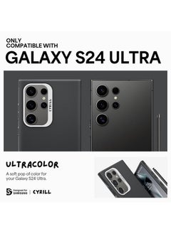 CYRILL CYRILL Spigen UltraColor Back Cover Case Compatible with Samsung Galaxy S24 Ultra (2024) - TPU, PC | Dusk  - Image 2