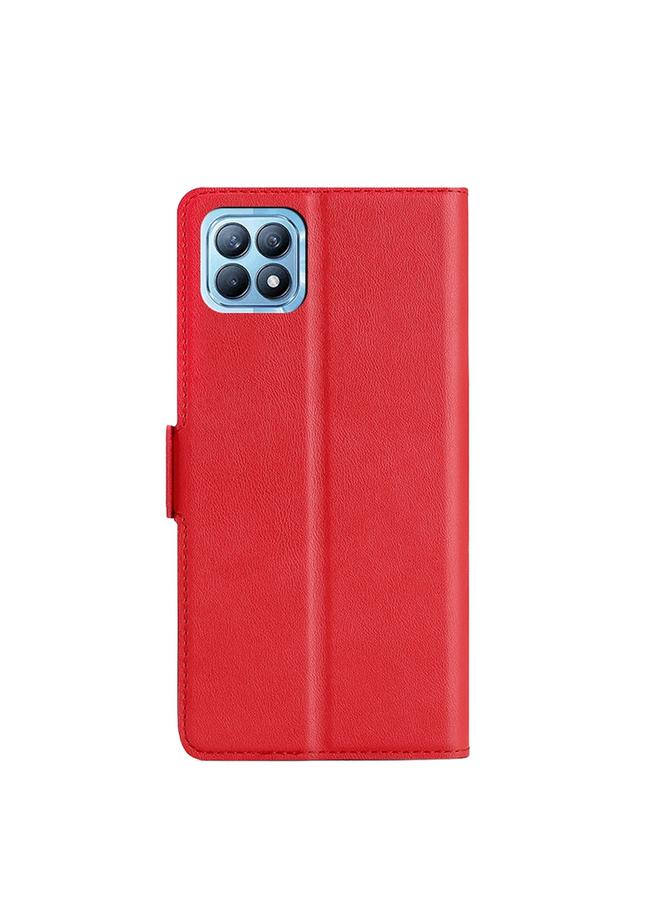 S-TOP Case For OPPO Reno4 SE Ultra-thin Voltage Side Buckle PU + TPU Leather Phone Case - Image 3