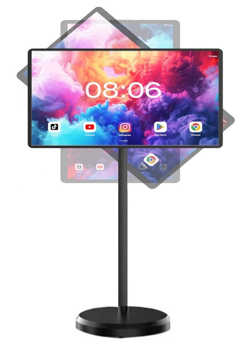 FlashHawk - 21.5 Inch Floor Smart Screen - LCD Touch Display Screen with Adjustable Stand - Image 1