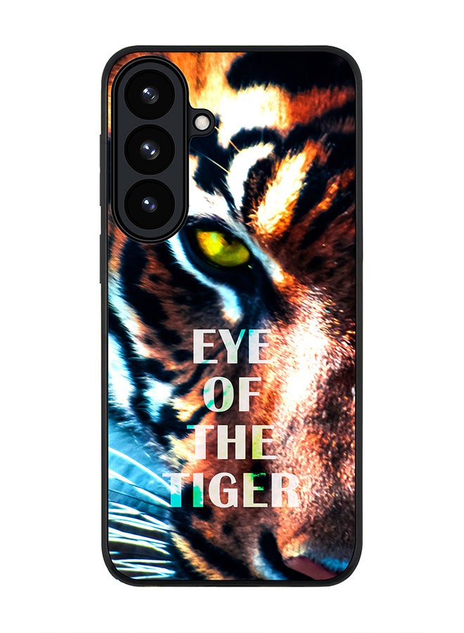 Stylizedd For Samsung Galaxy S26 Case,Slim fit Camera Protection, Shockproof Thin Phone cover  - Eye Of The Tiger - Image 1