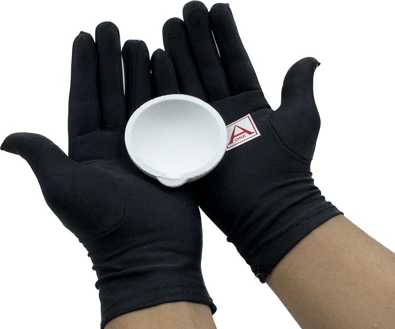 Aone 70mm White Ceramic Melting Crucible Dish Cup for High Temperature Refining, Casting, Melting of Platinum, Gold, Silver, Copper & Scrap Jewellery for Jewellery Making & Repair, Model Making, etc - Image 2
