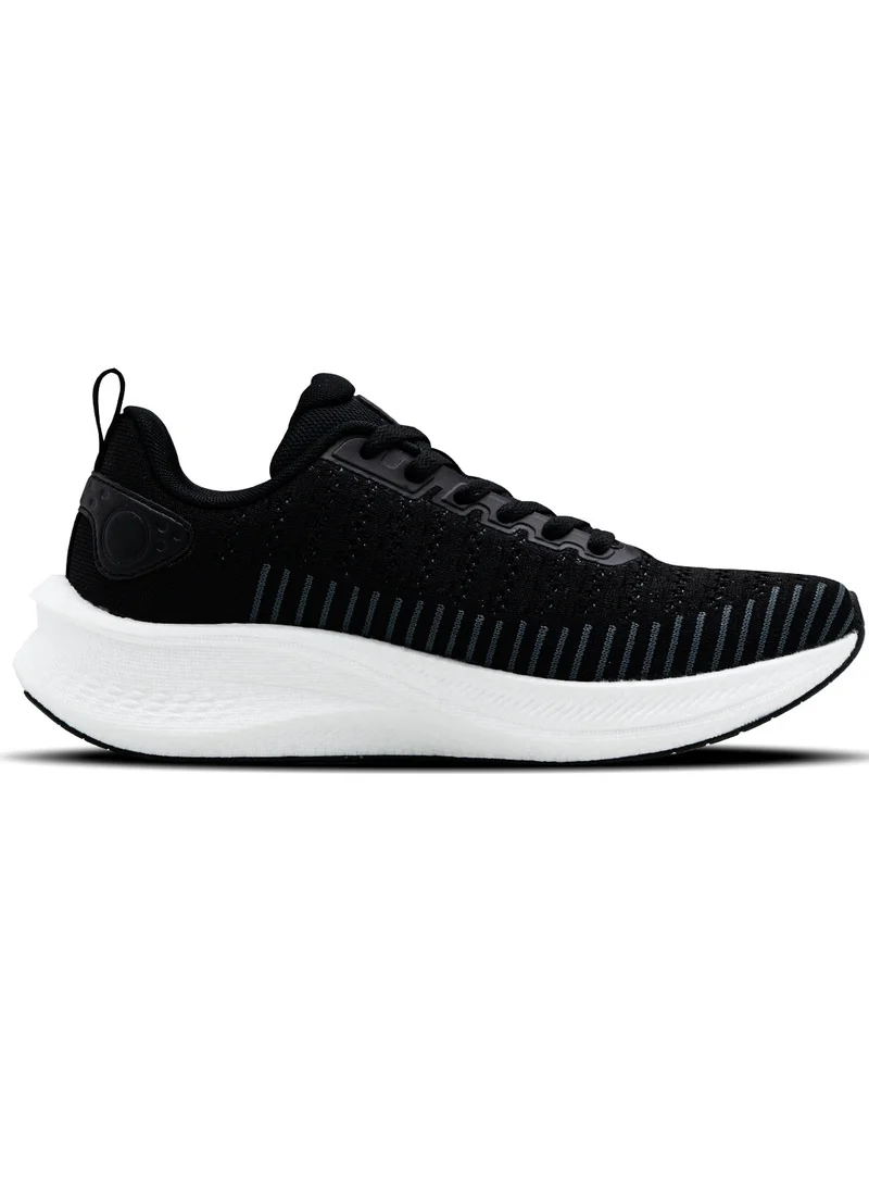 HUNDRED Hundred Sprintpace  Multipurpose Shoes | Running, Walking, Training, Gym & Jogging | Active Grip | HexaFoam Technology |Carbon Fibre Support Plate (Black/Blue/Purple - EUR 45)
