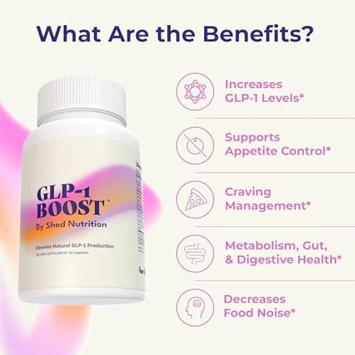 GLP-1 Boost Supplement for Women and Men – Hunger & Metabolism Support with Eriomin, Berberine & Capsaicin – Expert-Formulated to Support GLP1 Naturally – 1 Capsule Before Meals (90 Capsules) - Image 2