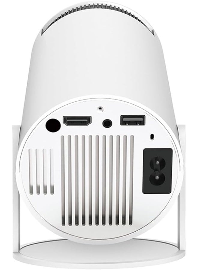 Smart Portable Projector – 4K & 1080P HD, Remote Control, Wi-Fi 5G & 6, Bluetooth 5.2, Hi-Fi Speaker, LCD Display, USB, Tabletop Stand, 160 Lumens, 1500:1 Contrast - Image 2