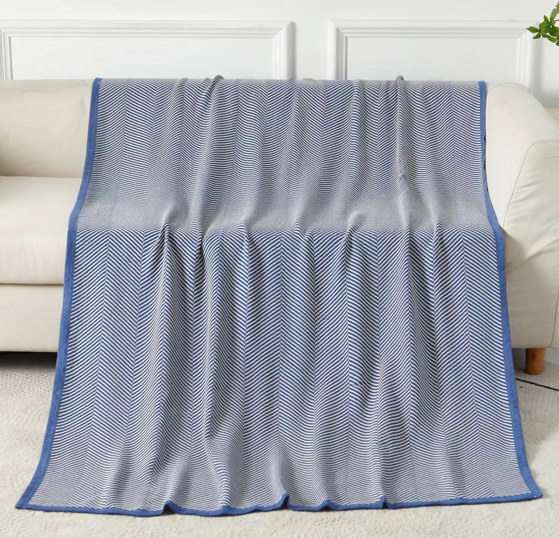 Generic Summer quilts blanket blanket nap blanket custom first class aviation blanket aircraft blanket air conditioning nap blanket  - Image 2
