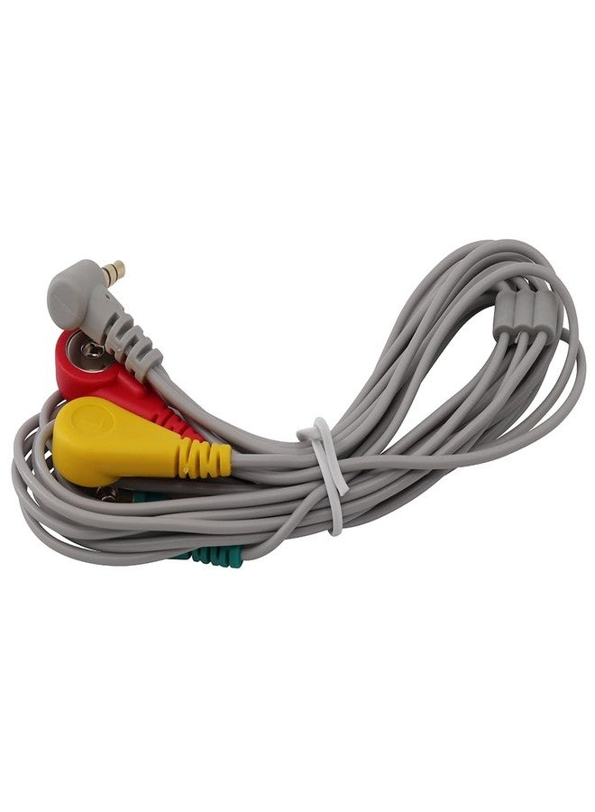 QBM AD8232 ECG Measurement Kit with Heart Rate Monitor Module, Medical Biometric Sensor Board, Electrode Pads, Connection Cable - Image 4