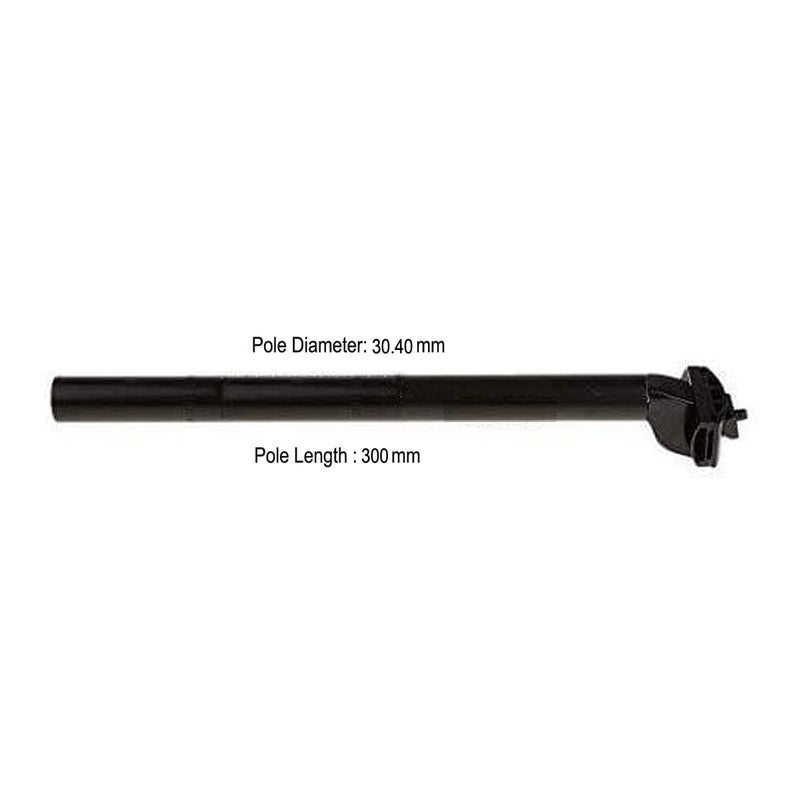 Schrodinger15 20064 Bicycle Cycling Cycle Saddle Seat Post Adjustable Alloy (Fitting Diameter : 30.40mm x Length 300mm) (NO Shock Absorber) - Image 2
