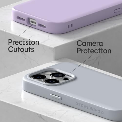 RhinoShield Case Compatible with [iPhone 15 Pro Max] | SolidSuit - Shock Absorbent Slim Design Protective Cover with Premium Matte Finish 3.5M / 11ft Drop Protection - Classic Black - Image 4