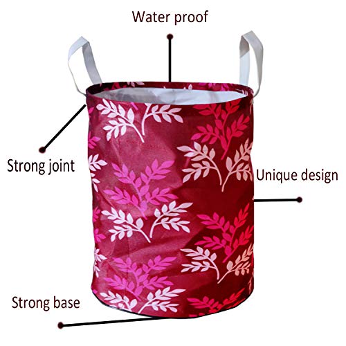 KANUSHI Industries® Washable & Dustproof Front Load Automatic Washing Machine Cover (Suitable for 6 Kg, 6.5 kg, 7 kg, 7.5 kg)+1 pc Designer Laundry Bag (VAR-Washing-Front+LB-Wine-Small-LEVS) - Image 4