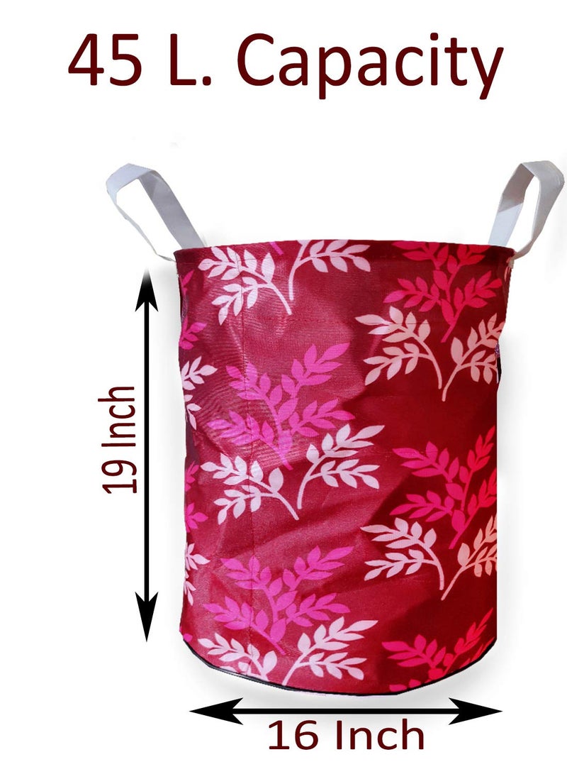 KANUSHI Industries® Washable & Dustproof Front Load Automatic Washing Machine Cover (Suitable for 6 Kg, 6.5 kg, 7 kg, 7.5 kg)+1 pc Designer Laundry Bag (VAR-Washing-Front+LB-Wine-Small-LEVS) - Image 3