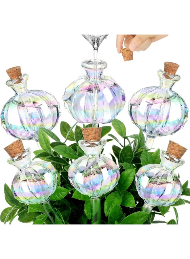 Arabest Cactus Plant Watering Globes, Self Watering Planter Insert, 6 Pcs Plant Watering Bulbs for Indoor Outdoor, Watering Globes (Clear) - Image 1
