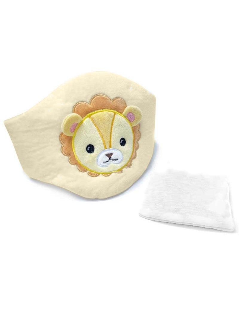 ليون هوم حزام مغص للأطفال مملوء بقلب الكرز لتخفيف الغازات - Image 3