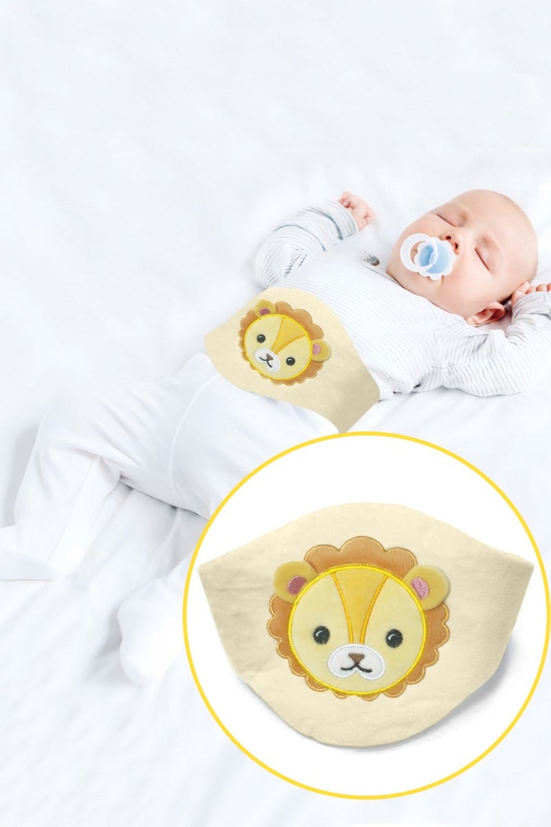 ليون هوم حزام مغص للأطفال مملوء بقلب الكرز لتخفيف الغازات - Image 1