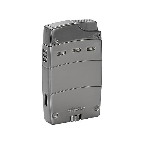 Xikar Ultra Magnetic Lighter Single Jet Flame Metal Body Magnetic Attachment System Gunmetal - Image 1