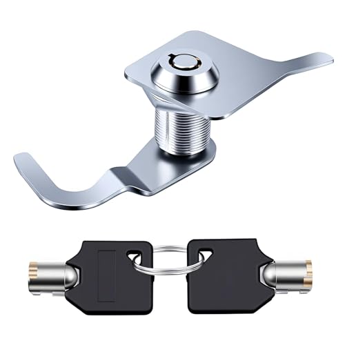 KASIMT Motorcycle Hard Saddle Bag Hardware 2 Keys Rear Trunk Tour Pak Lock Saddlebag Lock Set Fits for Harley Touring Electra Glide Road Glide Street Glide Road King Ultra Glide 19932013 - Image 1