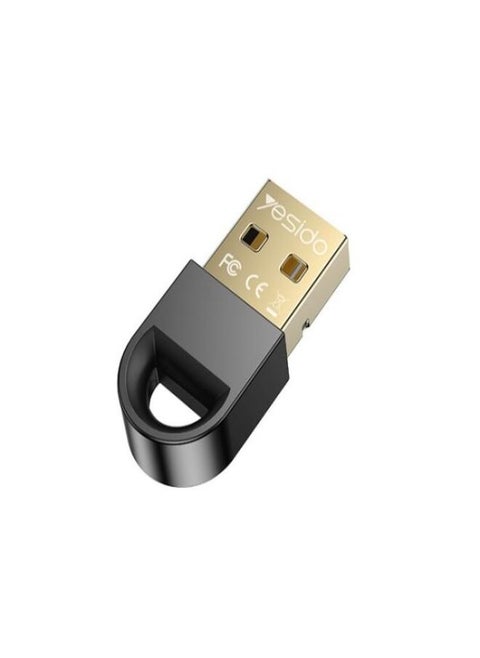 YAU34 Mini USB Bluetooth Adapter Receiver Wireless Mini USB Bluetooth 5.1 Receiver For Computer