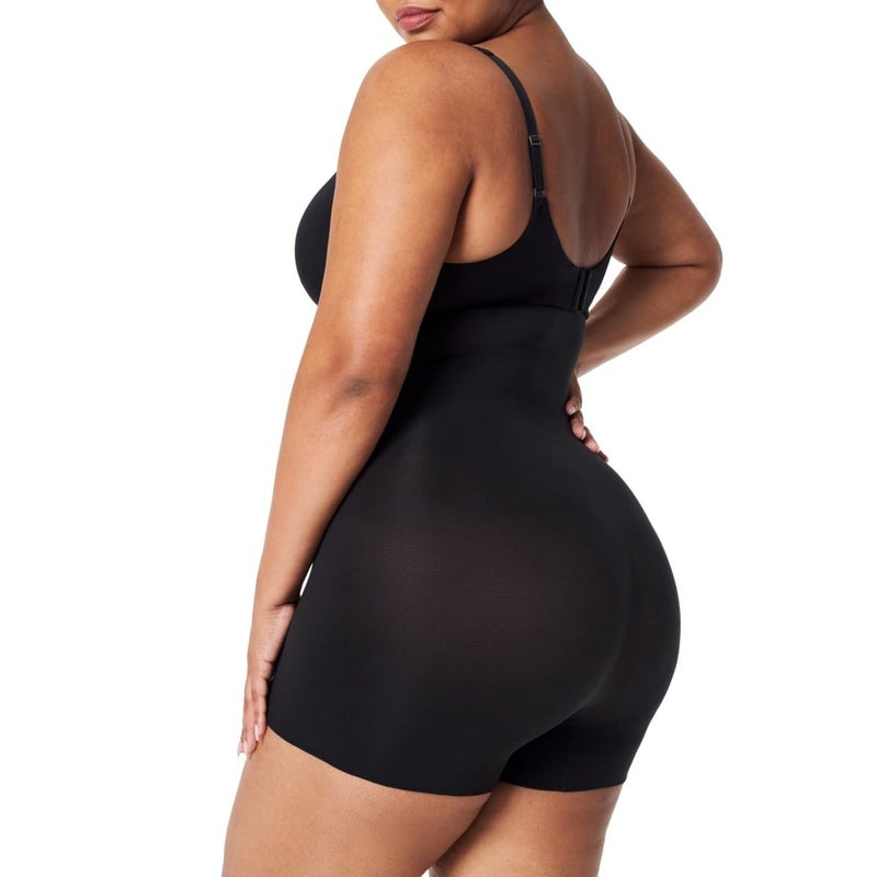 SPANX Seamless Higher Power Shorty - For All Hemline Lengths - Core Control Shapewear - Seamless Underwear - Very Black - Medium - Image 2