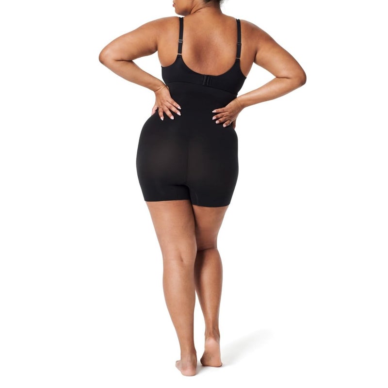 SPANX Seamless Higher Power Shorty - For All Hemline Lengths - Core Control Shapewear - Seamless Underwear - Very Black - Medium - Image 3