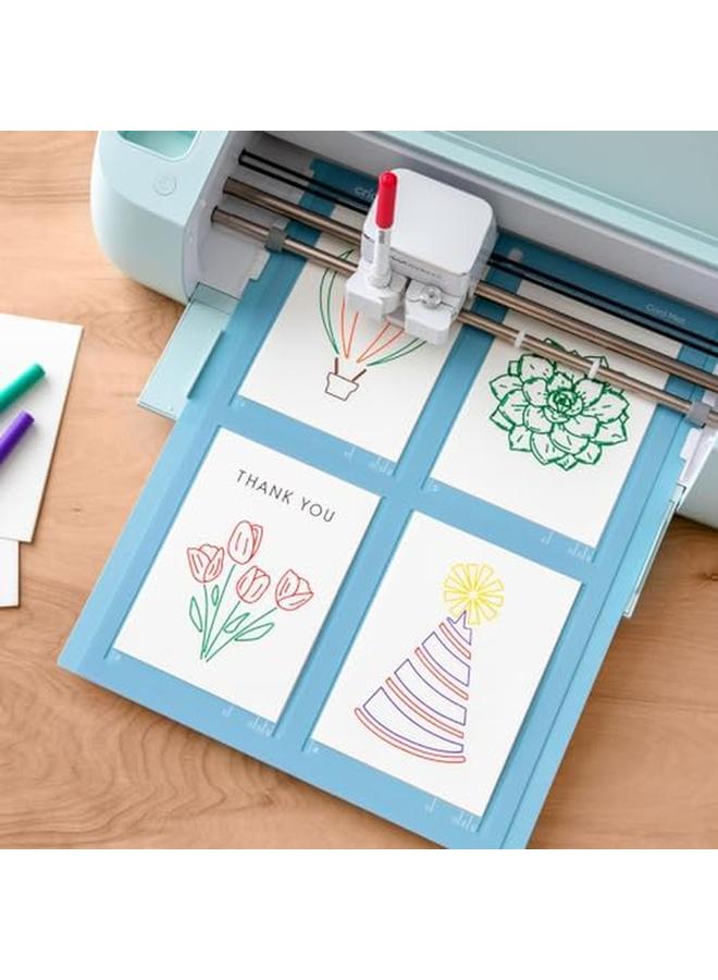 Cricut Watercolour Marker And Brush Set 8 Markers 1 Water Create A Masterpiece With Your Cutting Machine Multi - Image 4