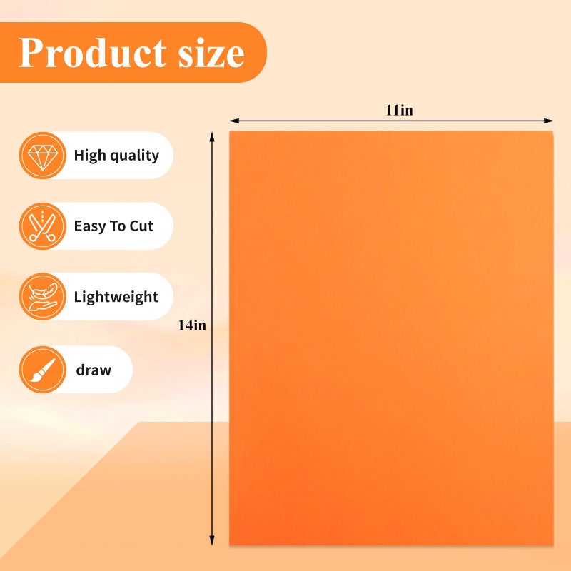 Joyberg 18 Pack Poster Board, 11in x 14in Colorful Poster Boards, Posterboard, Poster Board Paper for Crafts, DIY, Drawing - Image 2