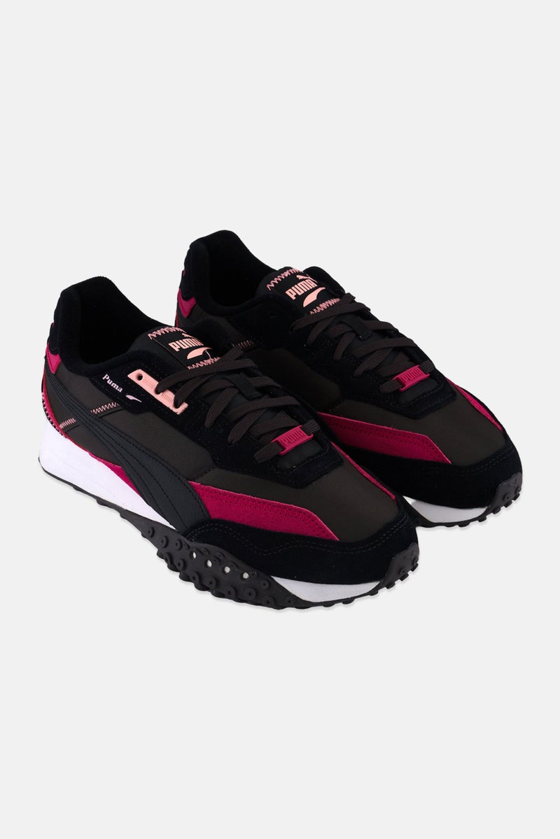 PUMA Men Blktop Rider Lace Up Outdoor Shoes, Black  - Image 1