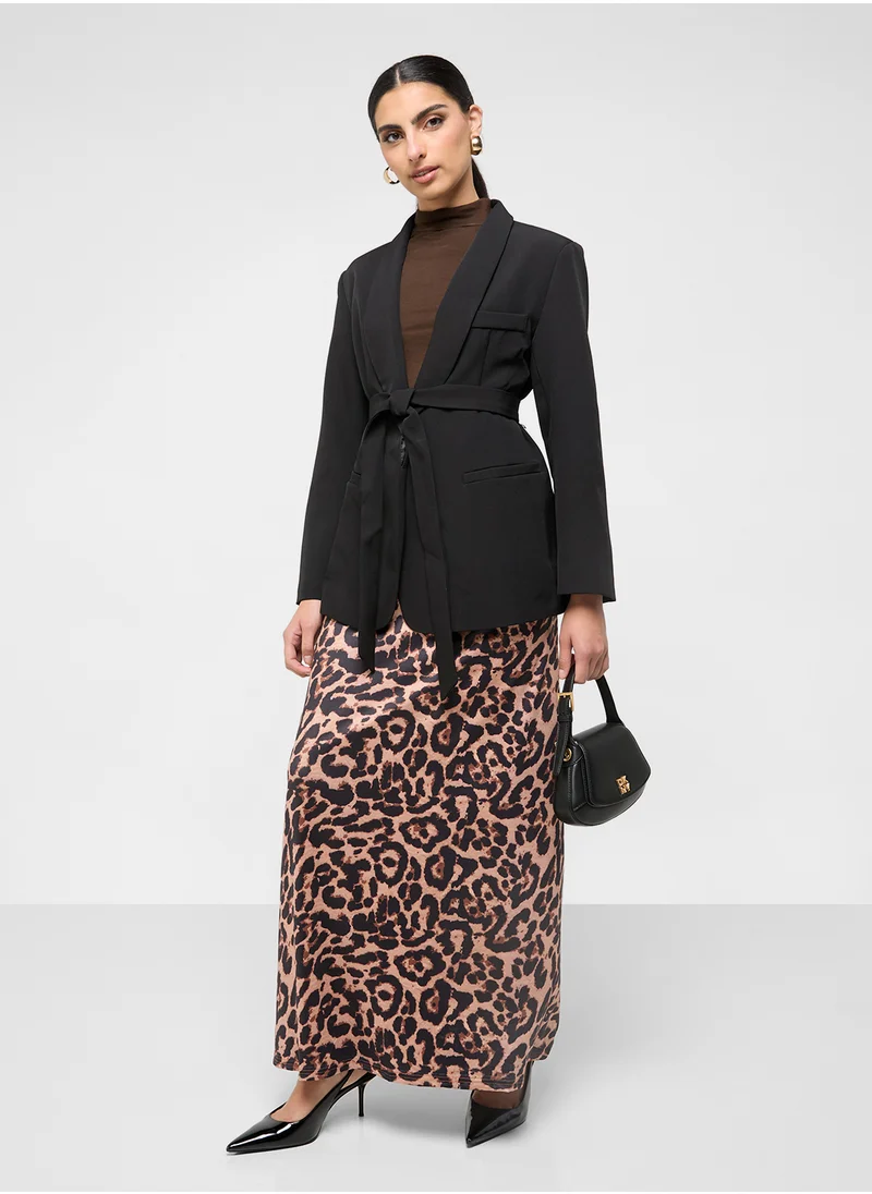 ELLA Belted Blazer