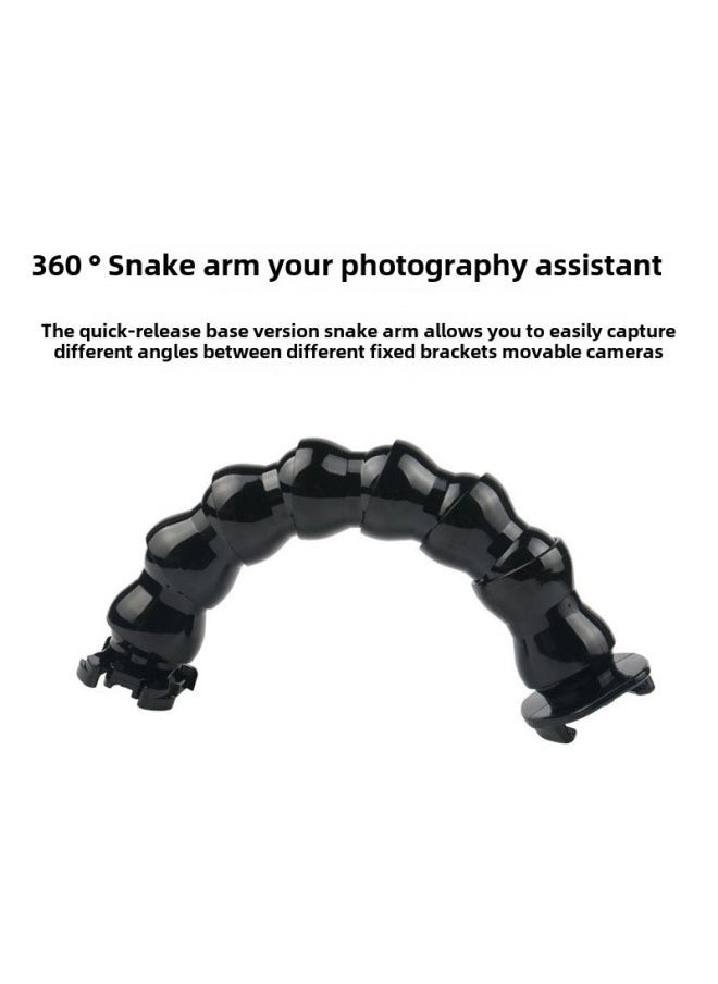 Aixia Ou Applicable To Yingshi Dajiang Gopro Hercules 19/13/9/5 Section Snake Arm Camera Hercules-Color:13-section Snake Arm (base + Nut) - Image 3
