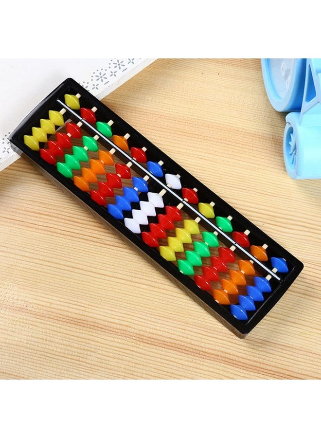 Toyvian 2pcs 13 Digits Rod Abacus Plastic Abacus Toy Calculating Tool Math Teaching for ( Assorted Color ) - Image 4