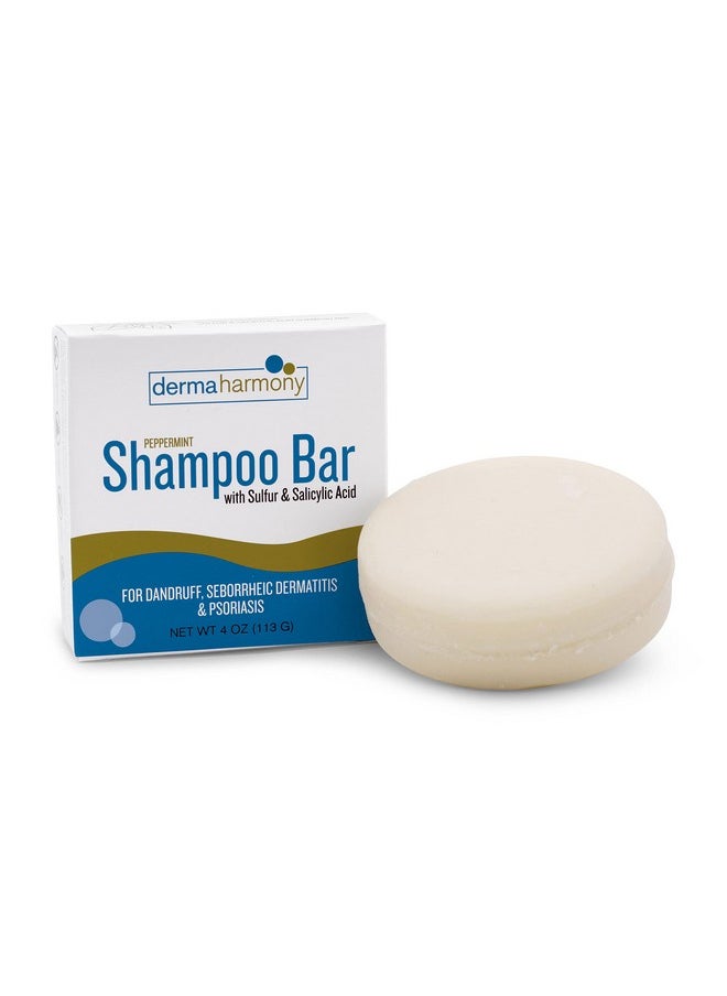 Dermaharmony - 5% Sulfur 2% Salicylic Acid Shampoo Bar For Dandruff (4 Oz) - Image 1