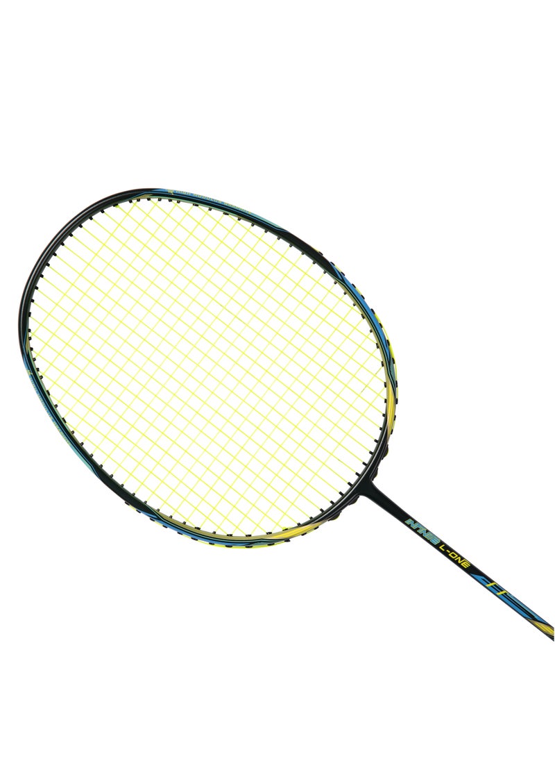 INFINITE Badminton Racket with Free Racket Bag & & Socks & Grip & Badminton Keychain, High Carbon Fiber, 73g, G5, 24-30lbs, Suitable for Intermediate Level Players (Green)