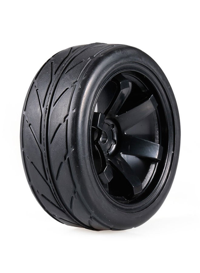 NIBEMINENT 4-Piece Off-Road Car Wheel Rim & Tire For 1/10 HSP HPI TAMIYA Traxxas Redcat RC  - Image 4
