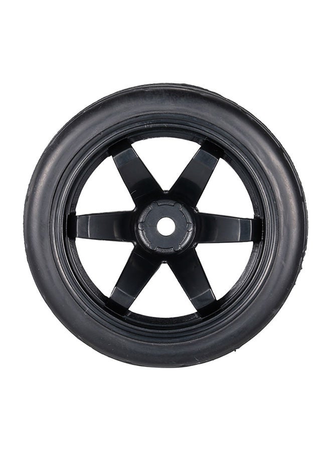 NIBEMINENT 4-Piece Off-Road Car Wheel Rim & Tire For 1/10 HSP HPI TAMIYA Traxxas Redcat RC  - Image 3