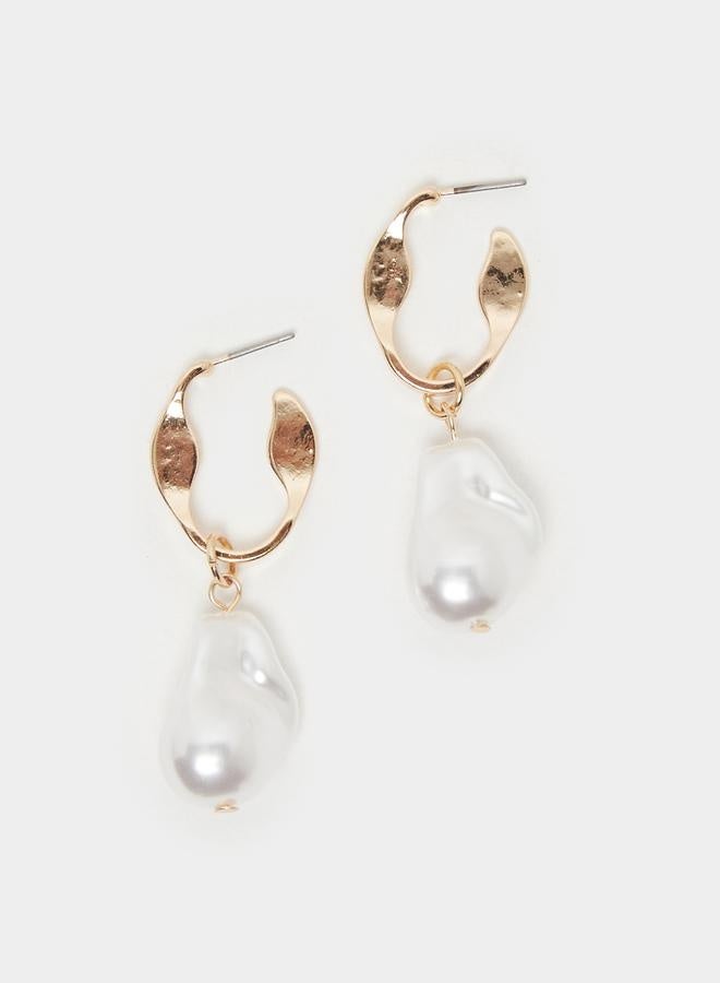 ستايلي أقراط متدلية بحجر صناعي - Image 1