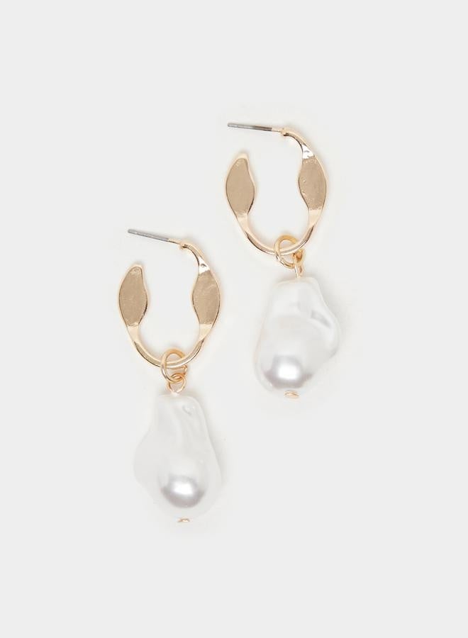 ستايلي أقراط متدلية بحجر صناعي - Image 3