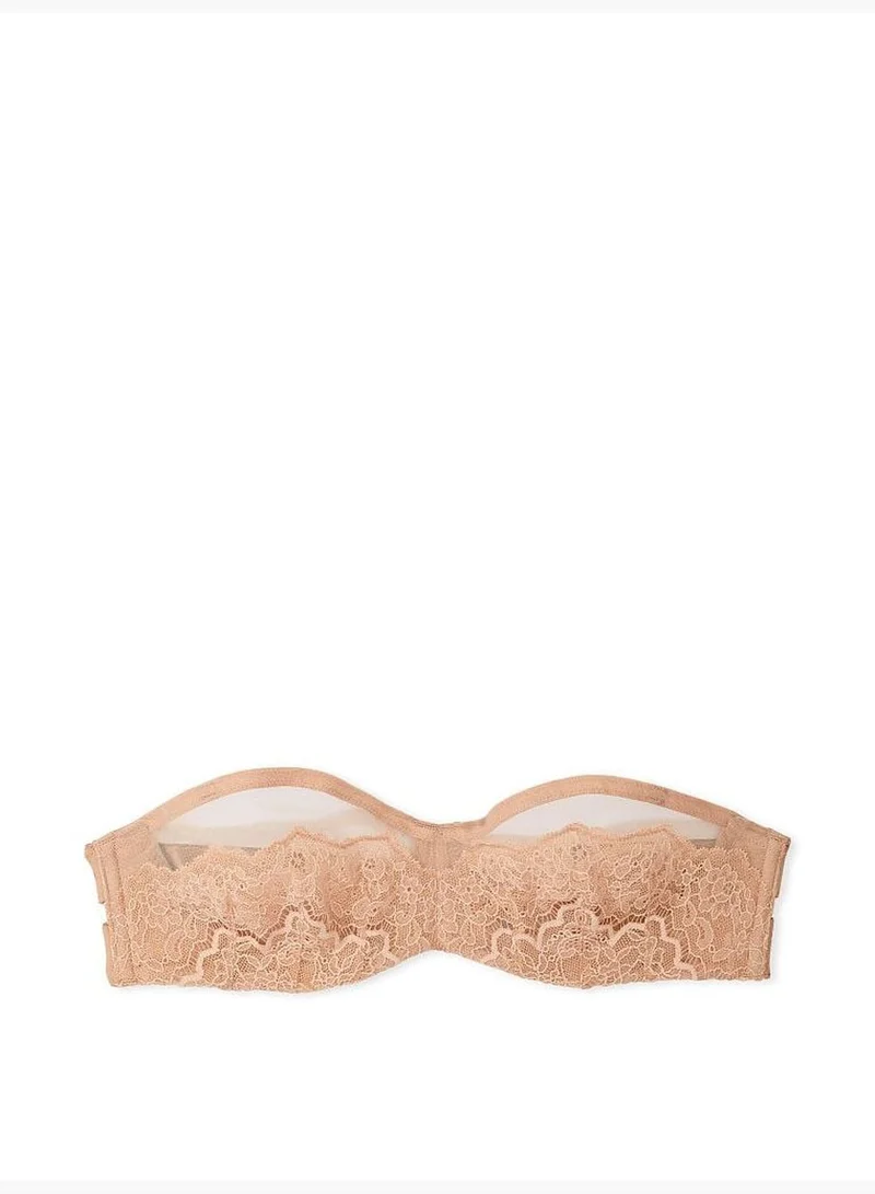 Victoria's Secret Lace Strapless Minimizer Bra