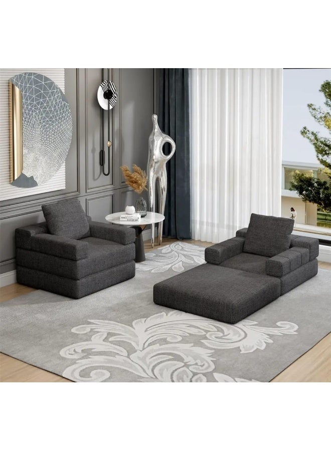 كرسي سرير فوم قابل للتحويل - Image 2