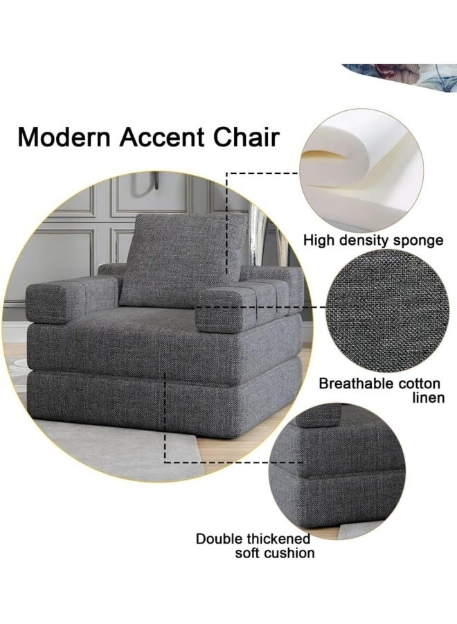 كرسي سرير فوم قابل للتحويل - Image 4