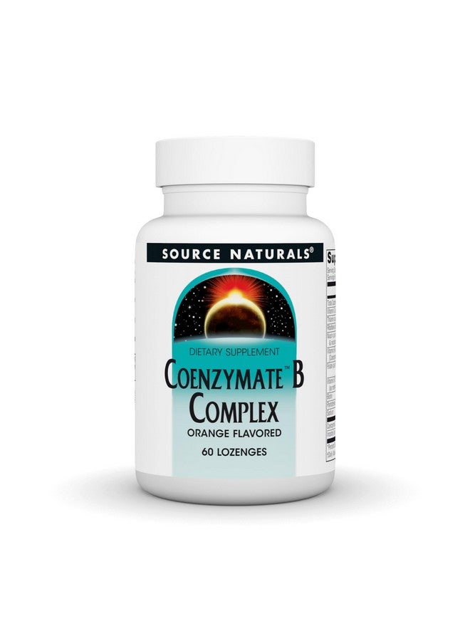سورس ناتشورالز Source Naturals Coenzymate B Complex - نكهة البرتقال التي تذوب في الفم - فيتامينات ب - 60 قرص استحلاب - Image 1