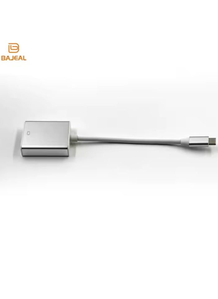 Generic Type C to VGA Adapter Silver  - Image 3