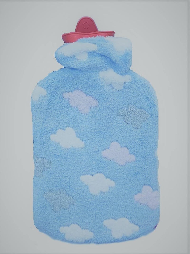 HWB Hot Water Bag-Hot pack for Pain Relief, Hot Water Bottle,Cold and Hot Pack with velvet cover, Hot Water Bottles for Pain and Other Cramps, Menstrual pain Relief Therapy.(Assorted colors) - Image 2