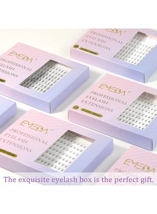 إيميدا 180 مروحة من وصلات الرموش المصنوعة مسبقًا، قاعدة رفيعة 10D ثابتة على شكل D مجعدة، قاعدة مدببة، وصلات رموش مصنوعة مسبقًا، وصلات رموش كثيفة مسبقة الصنع (10D 0.07 D 814 مم) - Image 5