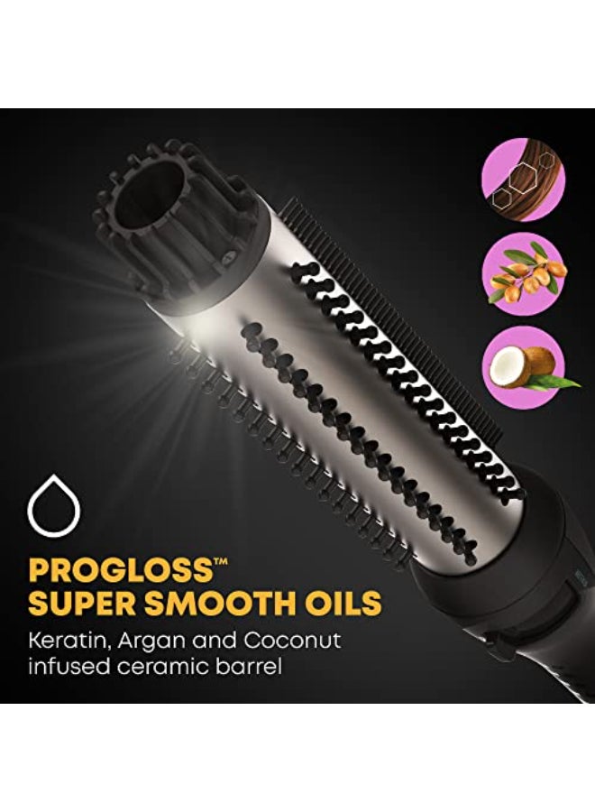 REVAMP فرشاة تجعيد الشعر السيراميكية المدفأة ريفامب بروغلس فوليوم ويف مع 125 شعيرة قابلة للسحب - Image 4