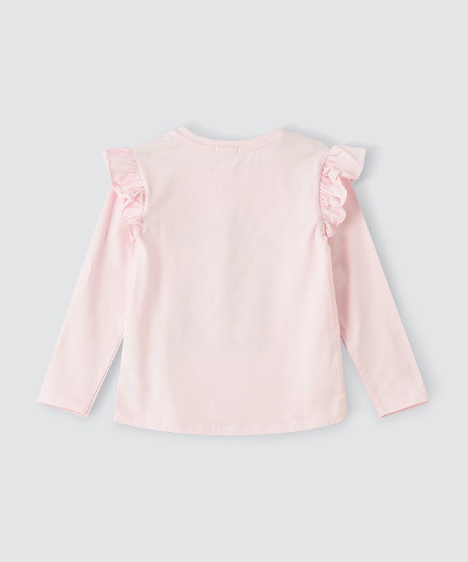 JELLIENE GIRLS TOP MAKE YOUR LITTLE ONE LOOK EXTRA ADORABLE WITH THIS GRAPHIC - Image 2