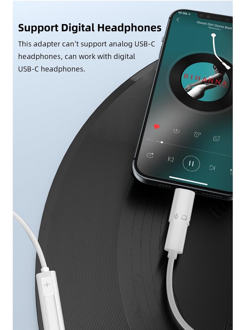 Zikra محول USB C/USB 3.0 أنثوي إلى Lightning ذكر OTG، مناسب لـ iPhone/iPad، يدعم توصيل قارئ بطاقة، قرص U، محرك USB فلاش، لوحة مفاتيح، ماوس، ميكروفون لافاليير، سماعة رأس رقمية (عبوة 2) - Image 5