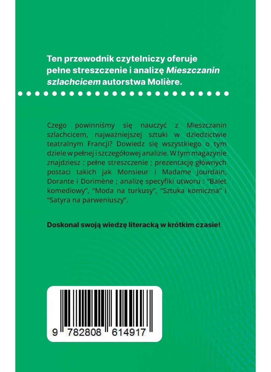 Mieszczanin szlachcicem książka Molière (Analiza książki): Pełna analiza i szczegółowe podsumowanie pracy  - Image 2