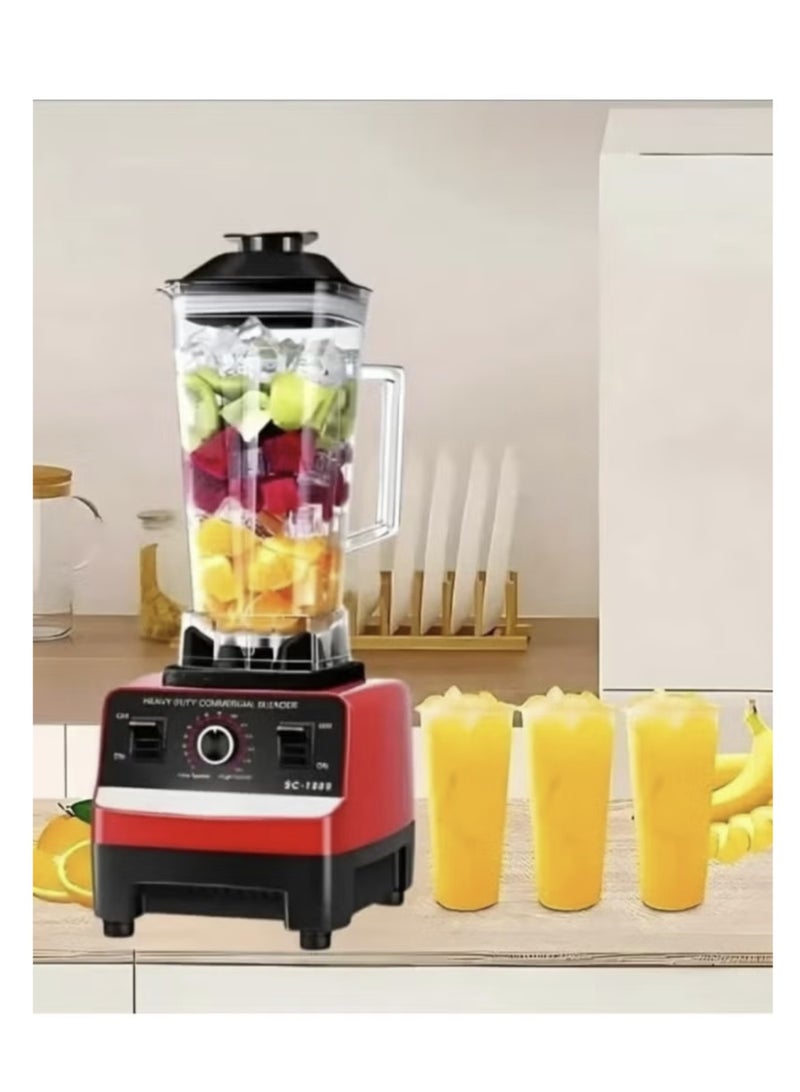Seven CREST Professional 2 in 1 Unbreakable Jug Electric Blender – High-Power Stainless Steel Blades for Smoothies, Juices & Food Preparation - Image 5
