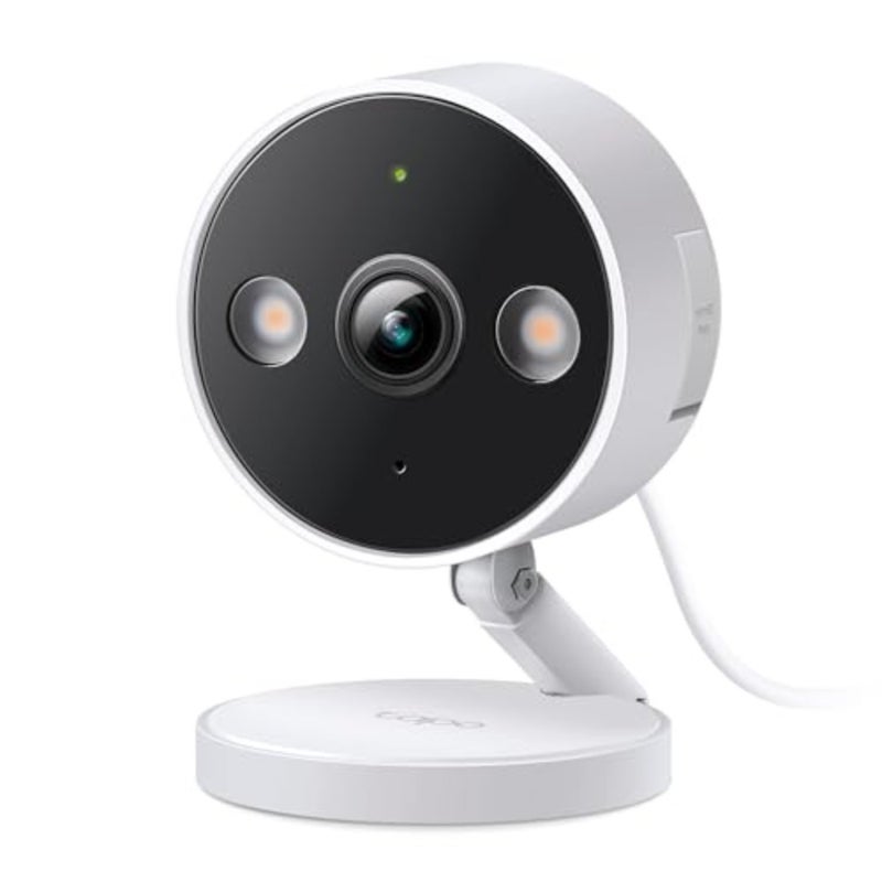 كاميرا مراقبة TP-Link 2K QHD، داخلية/خارجية، 𝟮𝟬𝟮𝟰 𝗣𝗖𝗠𝗮𝗴 𝗘𝗱𝗶𝘁𝗼𝗿'𝘀 𝗖𝗵𝗼𝗶𝗰𝗲، رؤية ليلية ملونة، مجانية اكتشاف الأشخاص/الحيوانات الأليفة/المركبات، وضع الأشعة تحت الحمراء غير المرئي، تخزين SD، C120 - Image 1